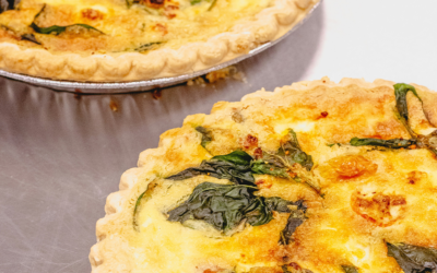 Bacon & Spinach Quiche